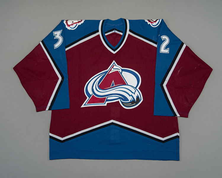 Riku Hahl Colorado Avalanche game worn jersey Front Riku Hahl Colorado Avalanche game worn jersey Front