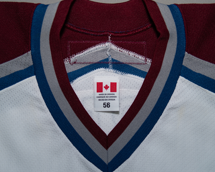 Radim Vrbata Colorado Avalanche game worn jersey tagging Radim Vrbata Colorado Avalanche game worn jersey tagging