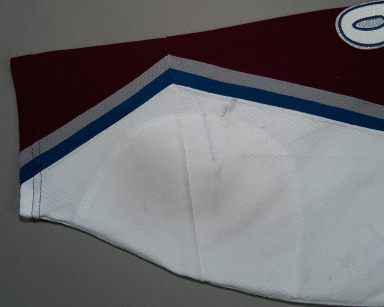 Paul Stastny Colorado Avalanche game worn jersey tagging Paul Stastny Colorado Avalanche game worn jersey tagging