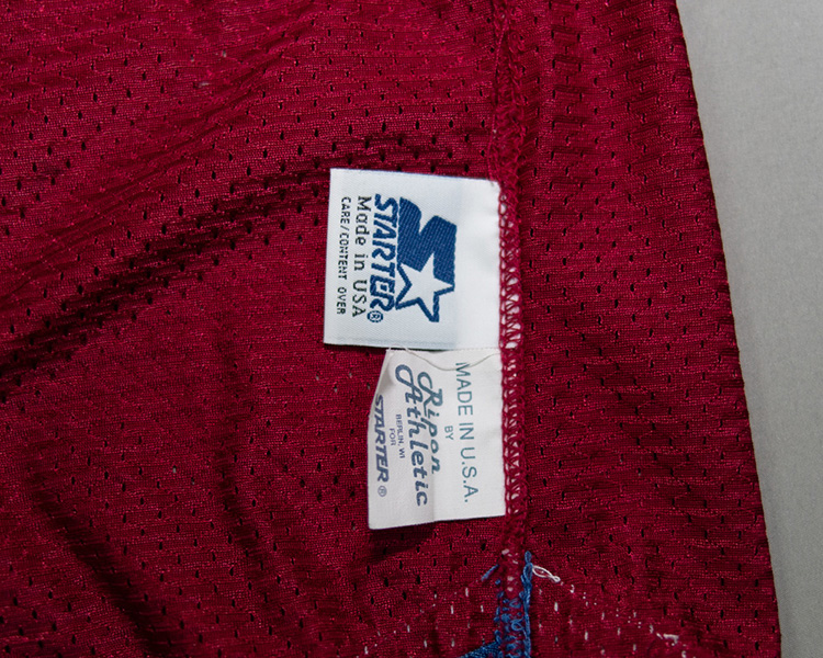 Warren Rychel Colorado Avalanche game worn jersey tagging Warren Rychel Colorado Avalanche game worn jersey tagging
