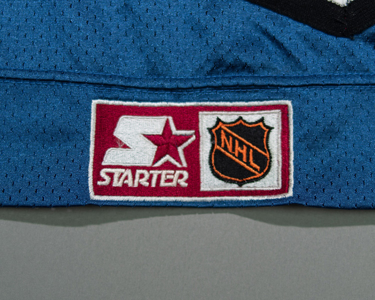 Warren Rychel Colorado Avalanche game worn jersey tagging Warren Rychel Colorado Avalanche game worn jersey tagging