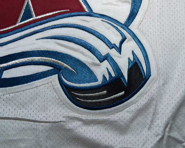 Craig Billington Colorado Avalanche game worn jersey tagging Craig Billington Colorado Avalanche game worn jersey tagging