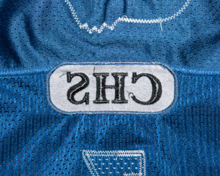 Aaron Miller Colorado Avalanche game worn jersey tagging Aaron Miller Colorado Avalanche game worn jersey tagging