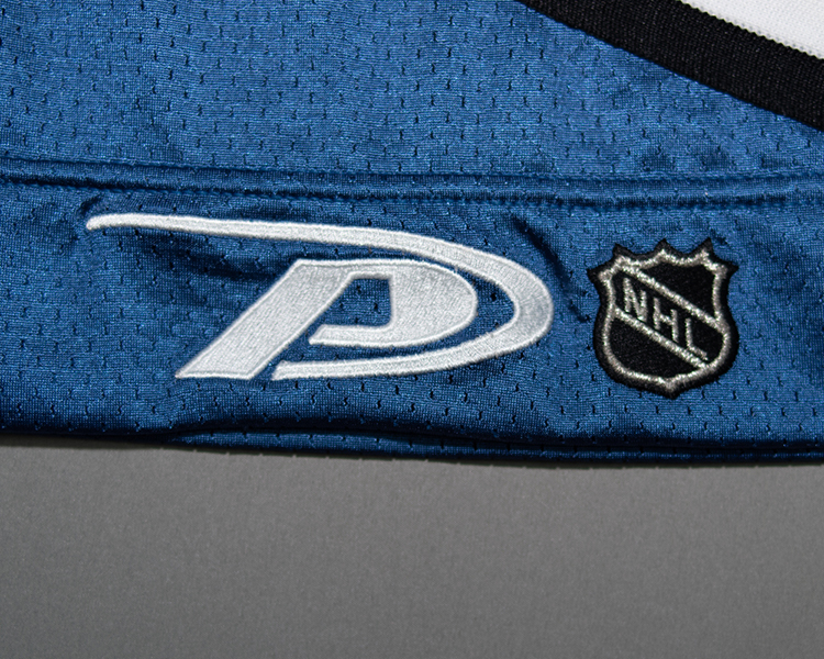 Patrick Roy Colorado Avalanche game worn jersey tagging Patrick Roy Colorado Avalanche game worn jersey tagging